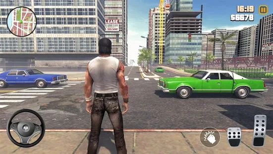 Скачать взломанную Grand Gangster Auto Crime - Theft Crime Simulator [МОД открыто все] на Андроид - Версия 1.1.5 apk
