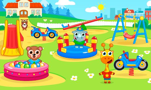 Скачать взломанную Детский сад : животные [МОД открыто все] на Андроид - Версия 1.2.0 apk