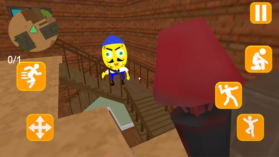Скачать взломанную Neighbor Sponge. Scary Secret 3D [МОД открыто все] на Андроид - Версия 1.4 apk
