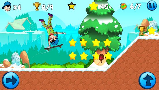 Скачать взломанную Skater Kid [МОД открыто все] на Андроид - Версия 7.1.29.6 apk