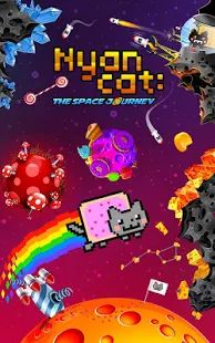 Скачать взломанную Nyan Cat: The Space Journey [МОД много монет] на Андроид - Версия 1.05 apk