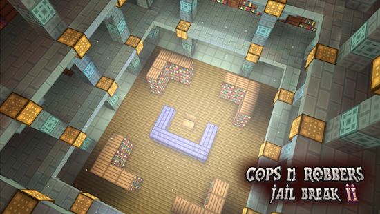 Скачать взломанную Cops N Robbers: Pixel Prison Games 2 [МОД открыто все] на Андроид - Версия 2.2.4 apk