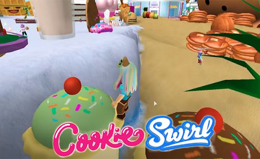 Скачать взломанную Cookie Swirl Rbx Mod Obby [МОД безлимитные деньги] на Андроид - Версия 1.0 apk