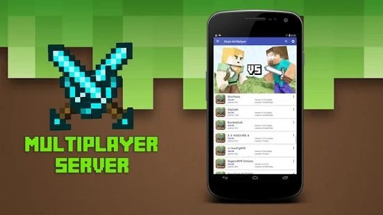 Скачать взломанную Multiplayer for Minecraft PE [МОД много монет] на Андроид - Версия 2.5 apk
