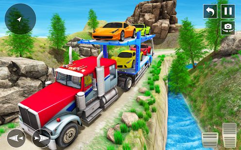 Скачать взломанную Real Truck Driving Simulator:Offroad Driving Game [МОД открыто все] на Андроид - Версия Зависит от устройства apk