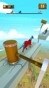Скачать взломанную лошадь бегать весело гонка 3D Единорог игры [МОД безлимитные деньги] на Андроид - Версия 2.9 apk