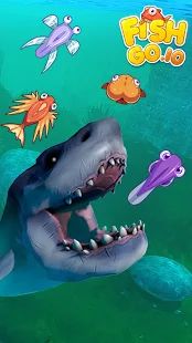 Скачать взломанную Fish Go.io [МОД много монет] на Андроид - Версия 2.18.15 apk