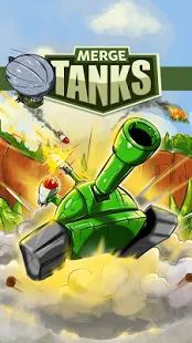 Скачать взломанную Merge Tanks: Забавный танк Удивительного Слияние [МОД безлимитные деньги] на Андроид - Версия 2.0.0 apk