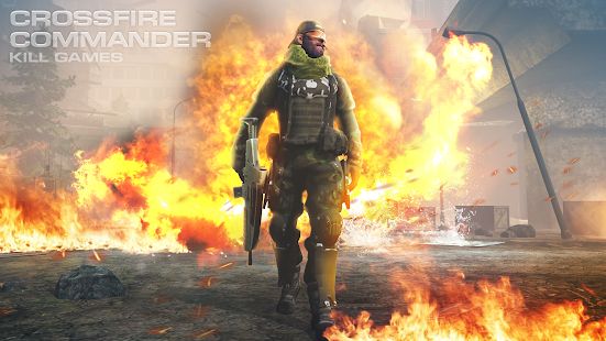 Скачать взломанную Crossfire Commander:Kill Games [МОД открыто все] на Андроид - Версия 1.4 apk