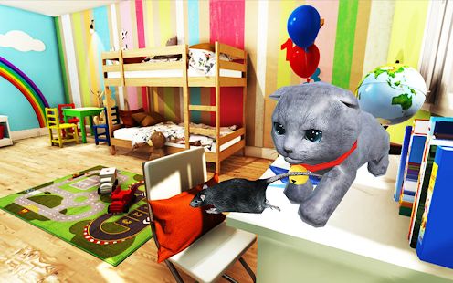 Скачать взломанную Симулятор котенка Cat: Симпатичная кошка SMASH Дет [МОД безлимитные деньги] на Андроид - Версия 1.6 apk