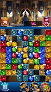 Скачать взломанную Jewel Royal Castle: Match3 puzzle [МОД открыто все] на Андроид - Версия 1.5.1 apk