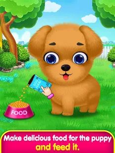 Скачать взломанную Cute Puppy Day Care Routine - pet vet salon [МОД безлимитные деньги] на Андроид - Версия 3.0 apk