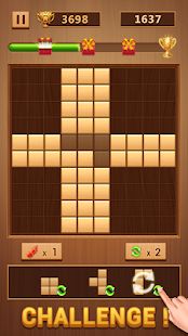 Скачать взломанную Wood Block - Classic Block Puzzle Game [МОД безлимитные деньги] на Андроид - Версия 1.0.4 apk