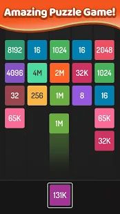 Скачать взломанную X2 Blocks - Merge Puzzle 2048 [МОД открыто все] на Андроид - Версия 1.4.9 apk