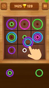 Скачать взломанную Color Rings - Colorful Puzzle Game [МОД открыто все] на Андроид - Версия 3.3 apk