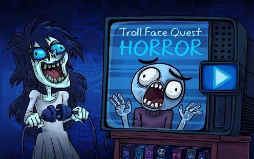 Скачать взломанную Troll Face Quest Horror [МОД безлимитные деньги] на Андроид - Версия Зависит от устройства apk