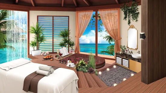 Скачать взломанную Дизайн дома: жизнь на Гавайях [МОД безлимитные деньги] на Андроид - Версия 1.2.07 apk