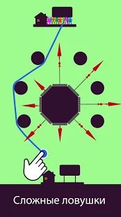 Скачать взломанную Zipline Valley — игра-головоломка с физикой [МОД открыто все] на Андроид - Версия 1.8 apk