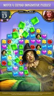 Скачать взломанную The Wizard of Oz Magic Match 3 Puzzles & Games [МОД открыто все] на Андроид - Версия 1.0.4706 apk