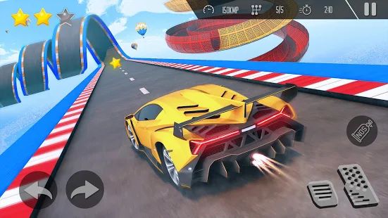 Скачать взломанную Мега Рампы - Ultimate гонки [МОД много монет] на Андроид - Версия 1.21 apk