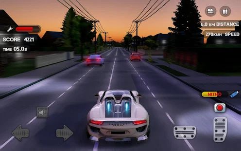 Скачать взломанную Race the Traffic Nitro [МОД много монет] на Андроид - Версия 1.4.0 apk