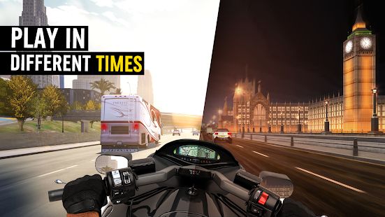 Скачать взломанную MotorBike: Traffic & Drag Racing I New Race Game [МОД безлимитные деньги] на Андроид - Версия 1.8.1 apk
