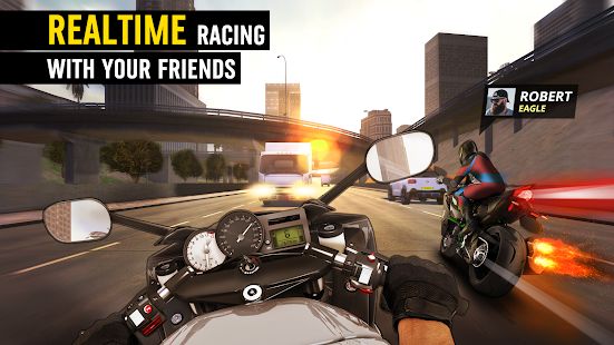 Скачать взломанную MotorBike: Traffic & Drag Racing I New Race Game [МОД безлимитные деньги] на Андроид - Версия 1.8.1 apk