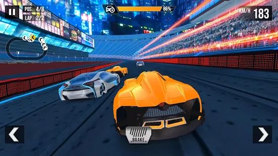 Скачать взломанную Игра Уличные Гонки на скорость: гоночные машины 3D [МОД много монет] на Андроид - Версия 1.2 apk