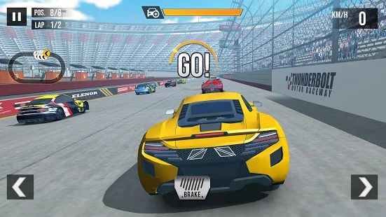 Скачать взломанную Игра Уличные Гонки на скорость: гоночные машины 3D [МОД много монет] на Андроид - Версия 1.2 apk
