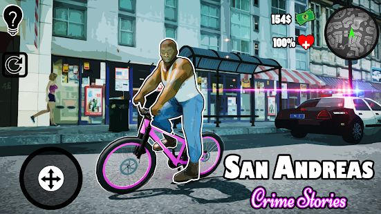 Скачать взломанную San Andreas Crime Stories [МОД открыто все] на Андроид - Версия 1.0 apk