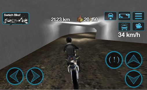 Скачать взломанную Police Bike Traffic Rider [МОД много монет] на Андроид - Версия 1.08 apk