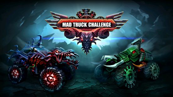 Скачать взломанную Mad Truck Challenge - Гонки и бои машин с боссами [МОД безлимитные деньги] на Андроид - Версия 1.5 apk