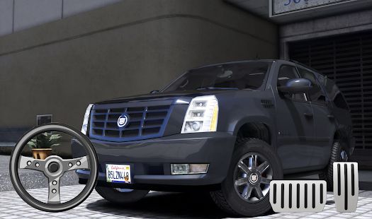 Скачать взломанную Drive Cadillac Escalade SUV - City & Parking [МОД открыто все] на Андроид - Версия 1.0 apk