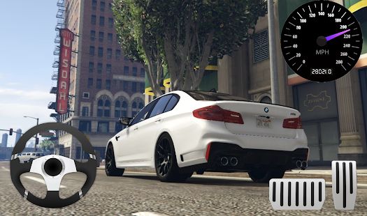 Скачать взломанную City Racer BMW M5 Parking Area [МОД много монет] на Андроид - Версия 5.1 apk