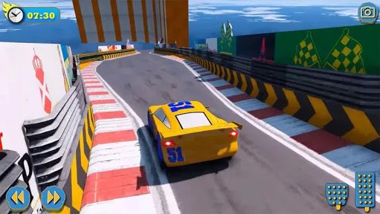 Скачать взломанную Superhero cars racing [МОД много монет] на Андроид - Версия 1.3 apk