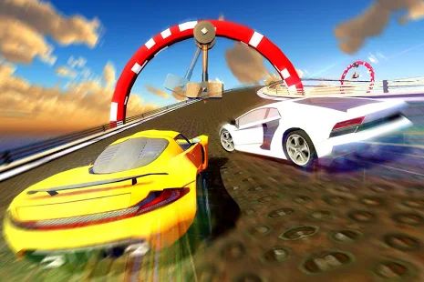 Скачать взломанную Impossible GT Car Driving Tracks: Big Car Jumps [МОД безлимитные деньги] на Андроид - Версия 1.0 apk