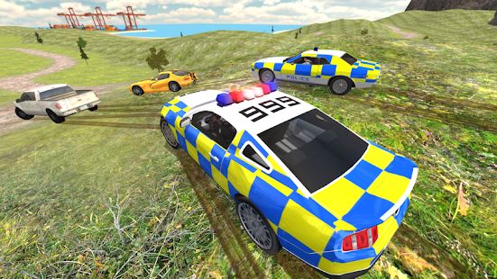 Скачать взломанную Police Car Driving vs Street Racing Cars [МОД безлимитные деньги] на Андроид - Версия 1.10 apk