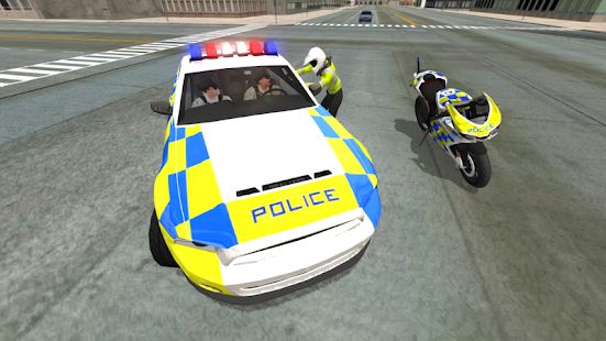 Скачать взломанную Police Car Driving vs Street Racing Cars [МОД безлимитные деньги] на Андроид - Версия 1.10 apk