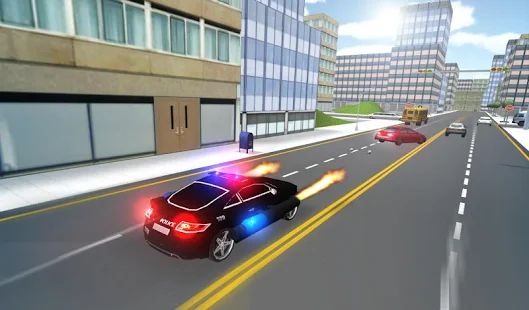 Скачать взломанную Водитель-полицейский: гонка [МОД много монет] на Андроид - Версия 11 apk