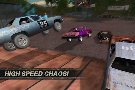 Скачать взломанную Demolition Derby: Crash Racing [МОД много монет] на Андроид - Версия 1.4.0 apk