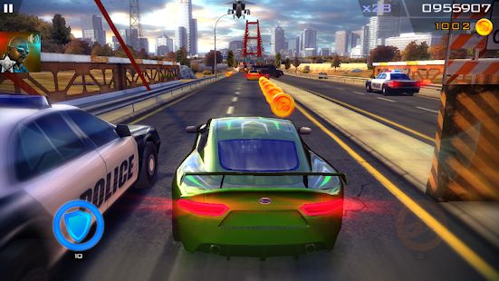 Скачать взломанную Redline Rush: Police Chase Racing [МОД много монет] на Андроид - Версия 1.3.8 apk