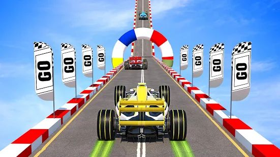 Скачать взломанную Formula Car GT Racing Stunts - Автомобильные трюки [МОД открыто все] на Андроид - Версия 1.0 apk