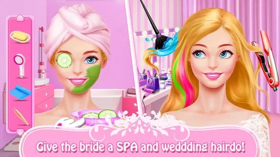Скачать взломанную Wedding Day Makeup Artist [МОД открыто все] на Андроид - Версия 1.5 apk