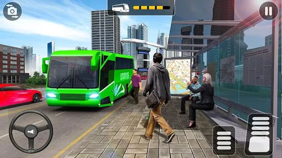 Скачать взломанную Bus Simulator Bus Game Free: PVP Games [МОД открыто все] на Андроид - Версия 1.1.2 apk