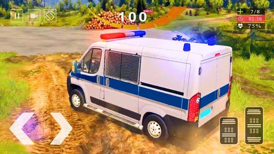 Скачать взломанную Полиция фургон гнаться - Полиция автобус Игры 2020 [МОД открыто все] на Андроид - Версия Зависит от устройства apk