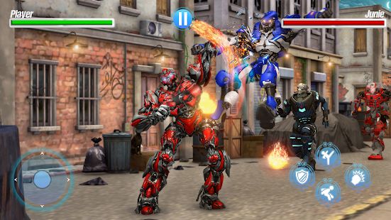 Скачать взломанную Grand Robot Ring Battle: Робот файтингов [МОД много монет] на Андроид - Версия 4.1.0 apk