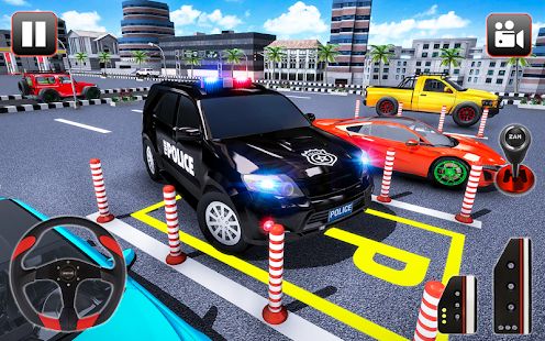 Скачать взломанную Полиция Стоянка Приключение - Автомобиль Игры поры [МОД безлимитные деньги] на Андроид - Версия 1.3 apk
