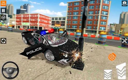 Скачать взломанную автокатастрофа полицейские погони [МОД много монет] на Андроид - Версия 1.0.4 apk