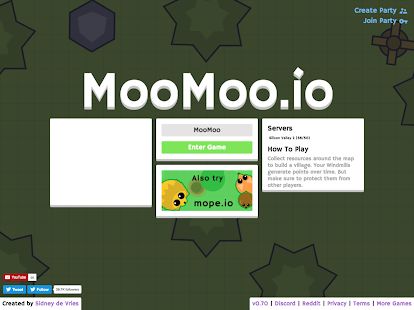 Скачать взломанную MooMoo.io (Official) [МОД безлимитные деньги] на Андроид - Версия 1.0.2 apk