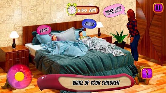 Скачать взломанную виртуальный мама жизнь имитатор детка уход игры 3d [МОД много монет] на Андроид - Версия 1.0.7 apk